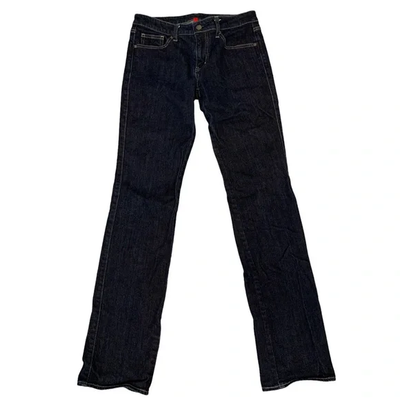 Uniqlo Jeans Uniqlo Uj Regular Fit Straight Middle Rise Dark